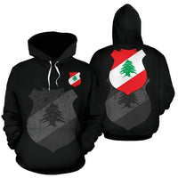 Lebanon Pullover Hoodie RLT6 - Wonder Print Shop