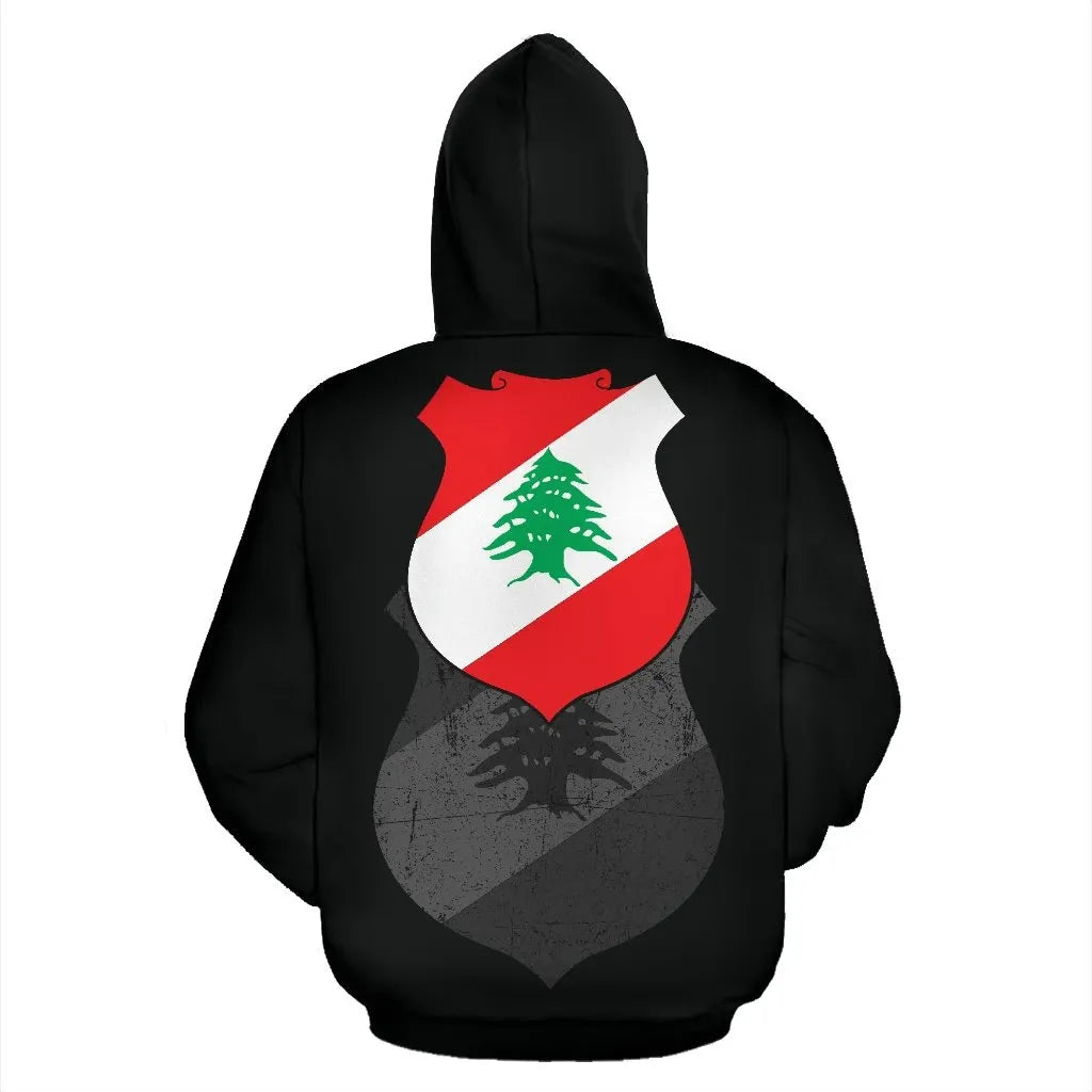 Lebanon Pullover Hoodie RLT6 - Wonder Print Shop
