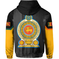 Sri Lanka Coat Of Arm Flag Hoodie RLT7 - Wonder Print Shop