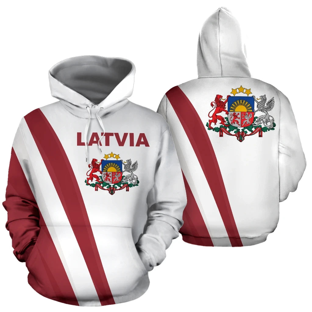Latvia Flag Hoodie Special Version RLT6 - Wonder Print Shop
