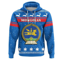 Christmas Mongolia Hoodie Coat Of Arms RLT13 - Wonder Print Shop
