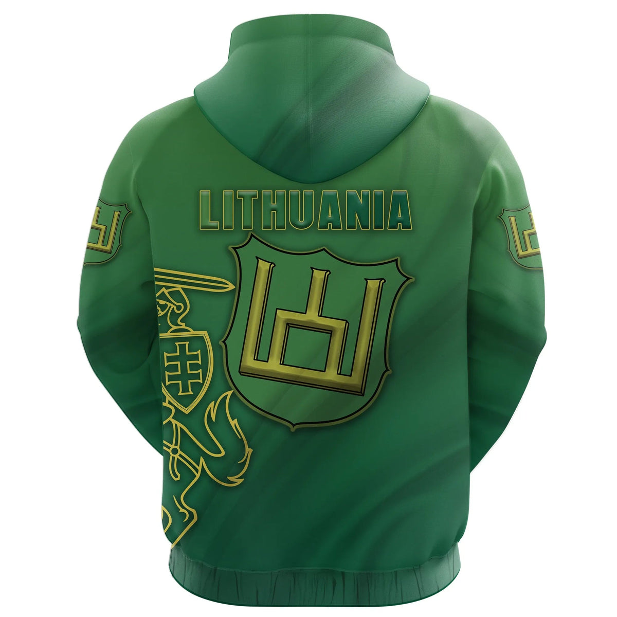 Vytis Lithuania Columns of Gediminas Hoodie RLT6 - Wonder Print Shop