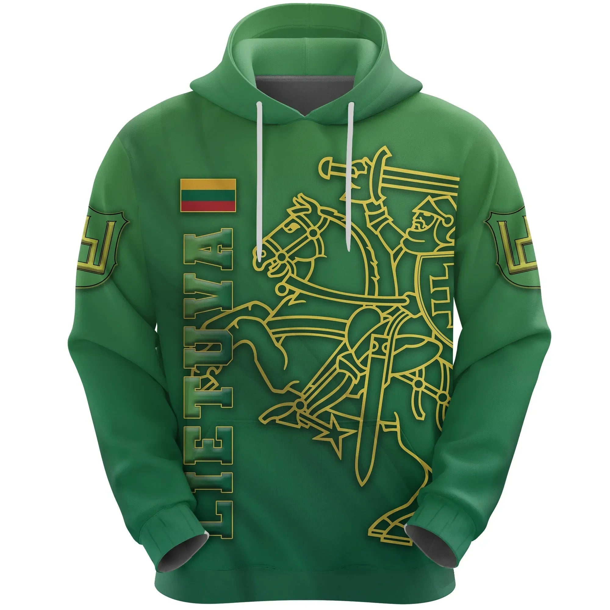 Vytis Lithuania Columns of Gediminas Hoodie RLT6 - Wonder Print Shop
