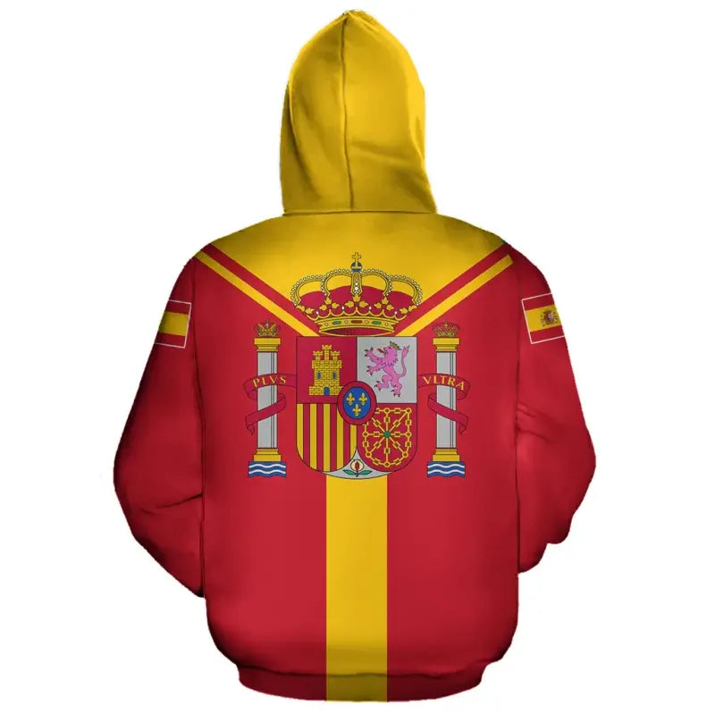 Spain Rising Pullover Hoodie RLT12 - Wonder Print Shop