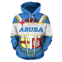 Aruba Hoodie Aruba Divi Tree RLT7 - Wonder Print Shop