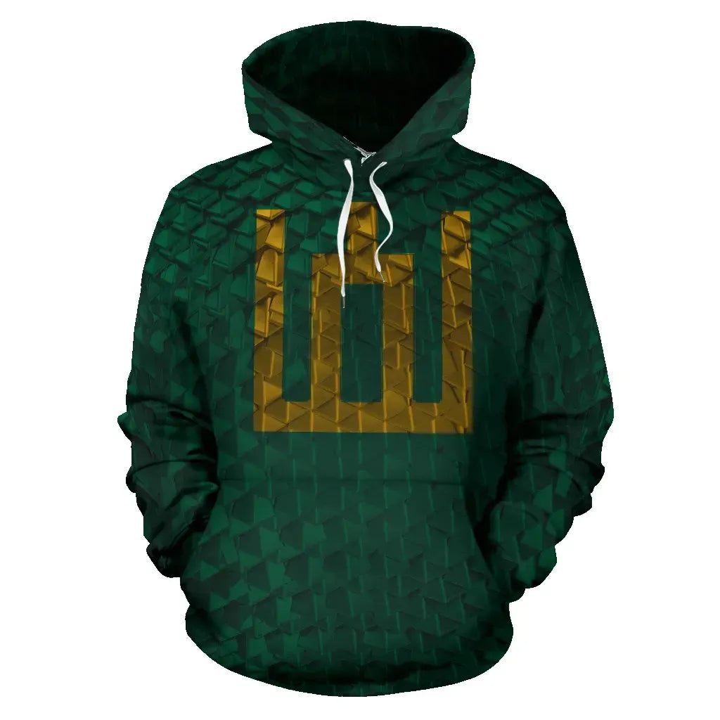 Lithuania Green Armor Hoodie RLT6 - Wonder Print Shop