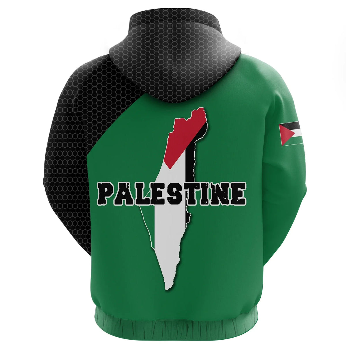 Palestine Hoodie Maps RLT13 - Wonder Print Shop