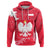 Poland Christmas Hoodie Coat Of Arms X Style RLT7 - Wonder Print Shop