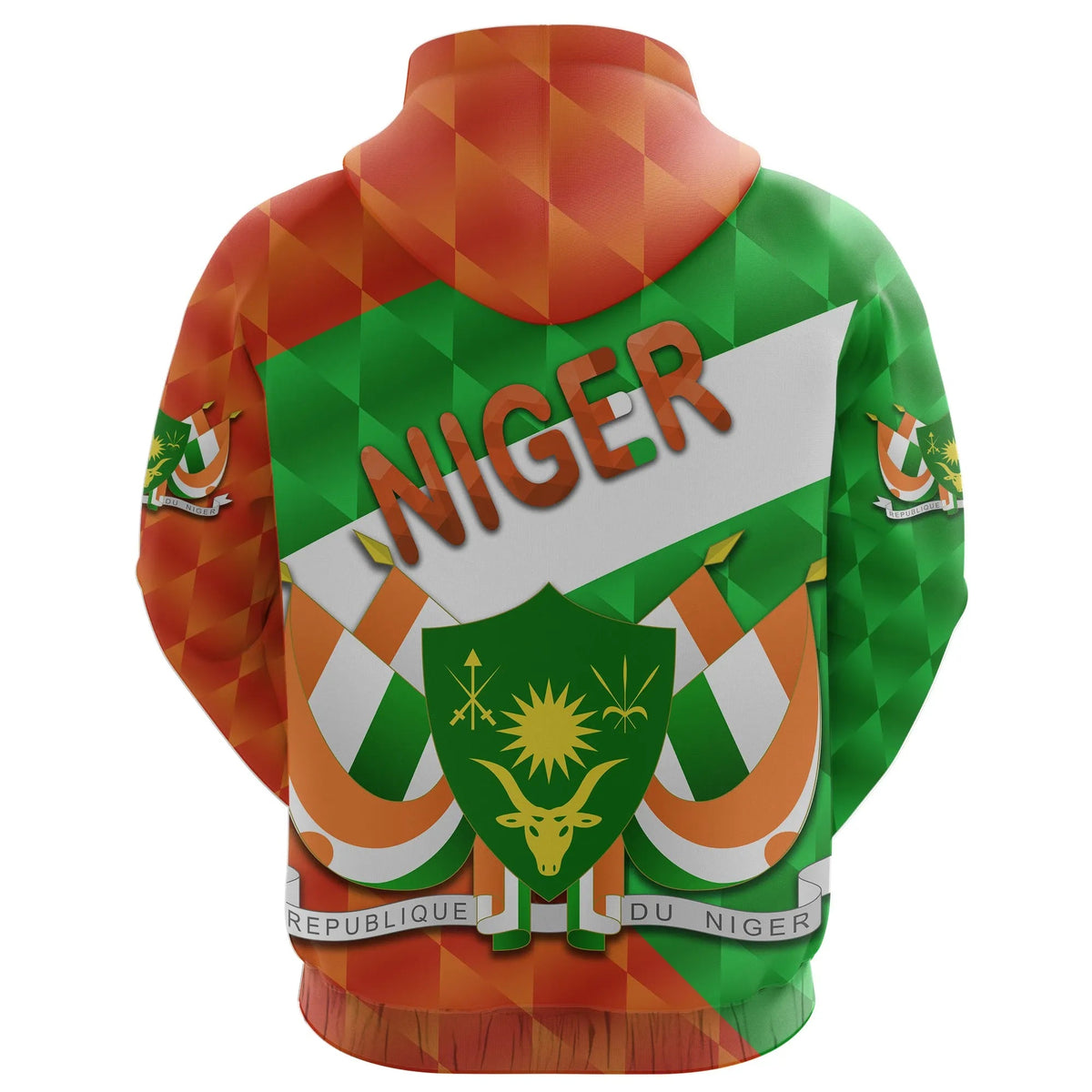 Niger Hoodie Sporty Style RLT8 - Wonder Print Shop