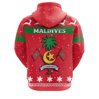 Christmas Maldives Hoodie Coat Of Arms RLT12 - Wonder Print Shop