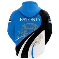 Estonia Hoodie Flag CoA Basic RLT12 - Wonder Print Shop