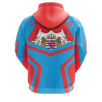 Luxembourg Hoodie Coat Of Arms My Style5 RLT6 - Wonder Print Shop