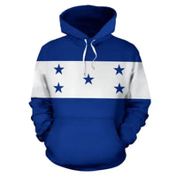 Honduras Flag Hoodie RLT8 - Wonder Print Shop