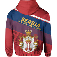 Serbia Hoodie Flag Motto Limited Style RLT7 - Wonder Print Shop