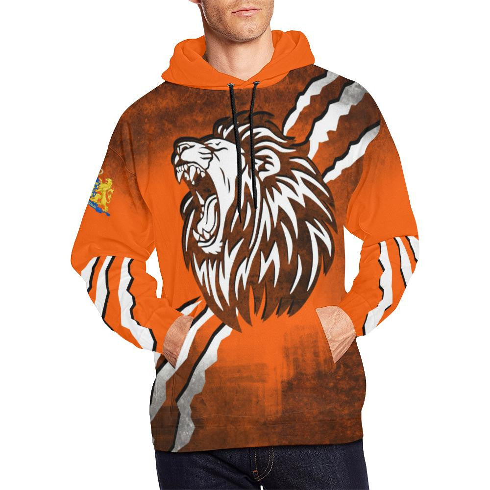 Netherlands Hoodie Lion Attack RLT7 - Wonder Print Shop
