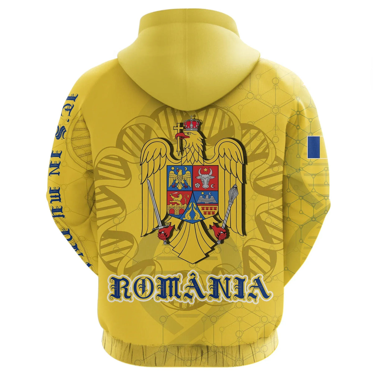 Romania DNA Hoodie RLT13 - Wonder Print Shop