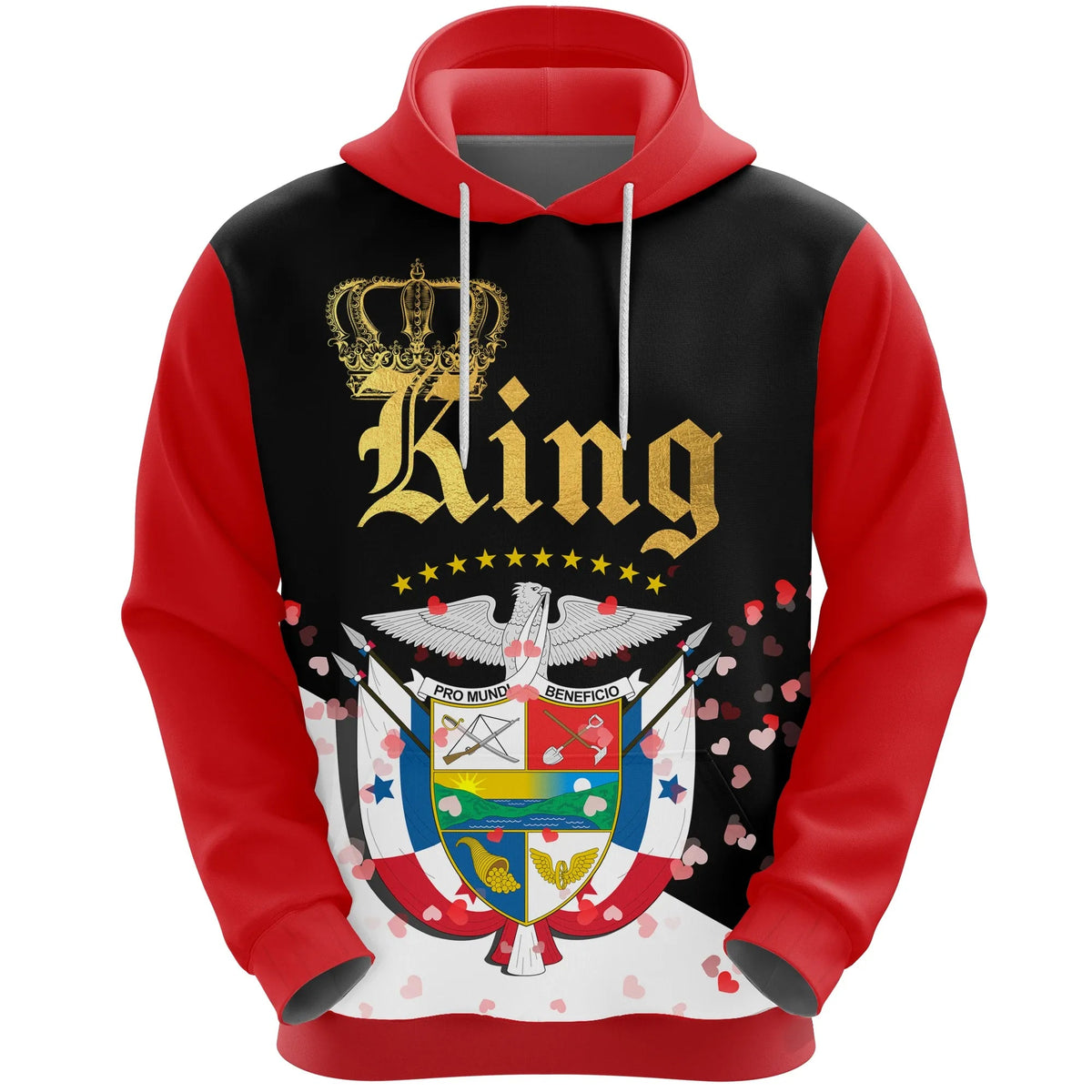 Panama King Valentine Hoodie RLT13 - Wonder Print Shop