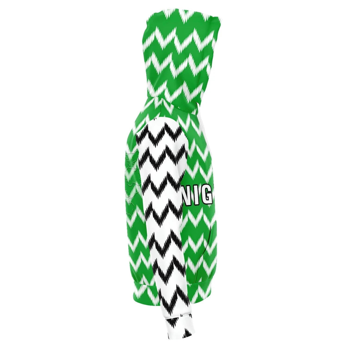 Nigeria Hoodie Nigeria Sports Style RLT8 - Wonder Print Shop