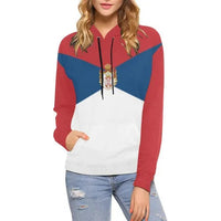 Serbia Hoodie Serbia Flag RLT7 - Wonder Print Shop