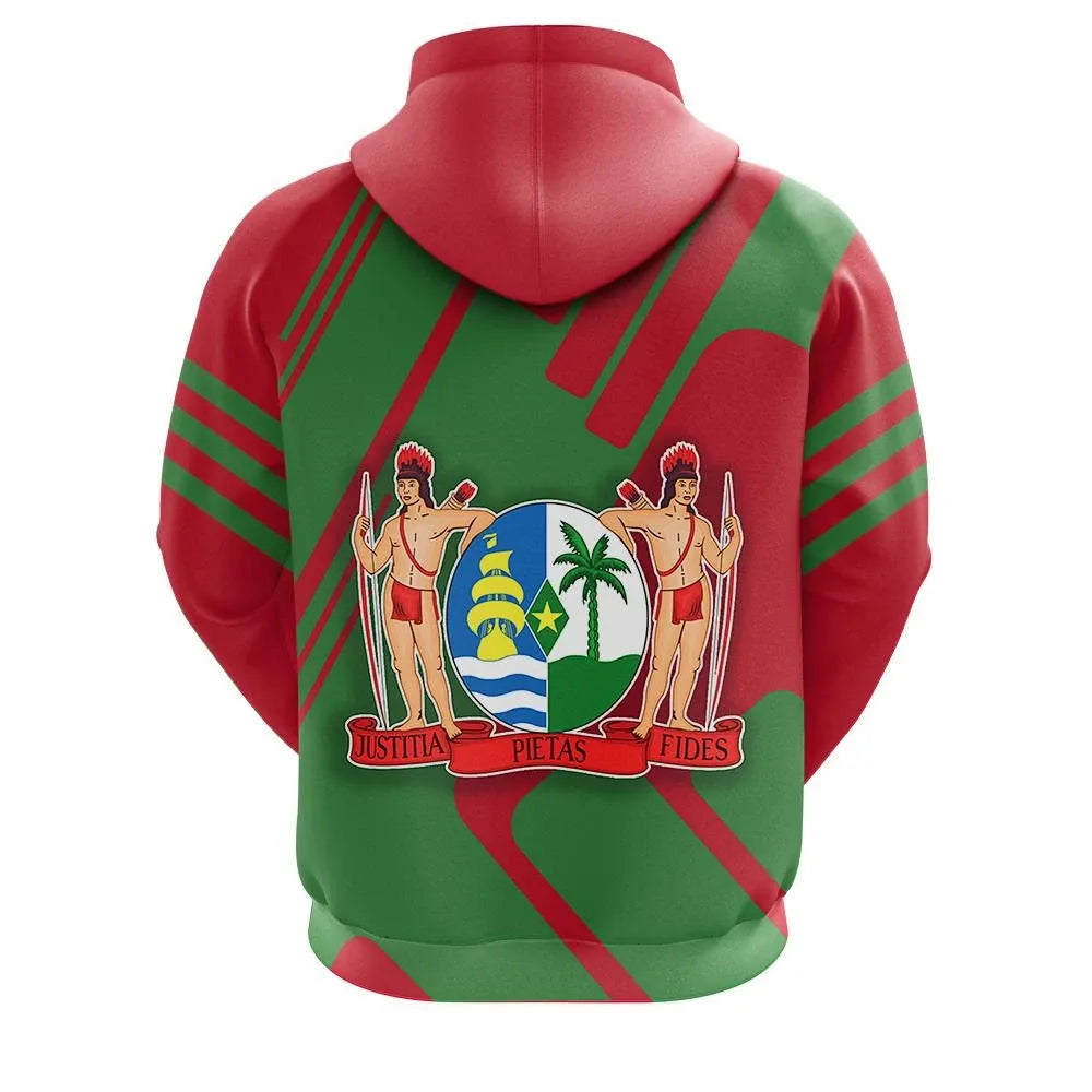 Suriname Hoodie Coat Of Arms Rockie RLT7 - Wonder Print Shop