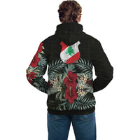 Lebanon Hoodie Hibiscus RLT6 - Wonder Print Shop