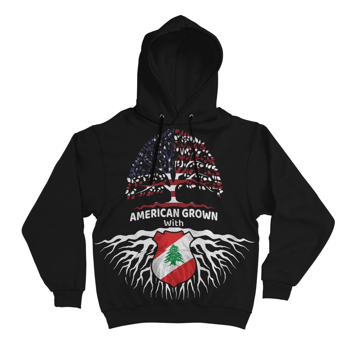 Lebanon Hoodie American Root RLT6 - Wonder Print Shop