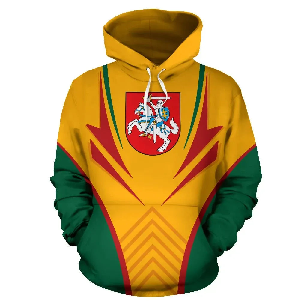 Lithuania Hoodie Coat Of Arms RLT6 - Wonder Print Shop