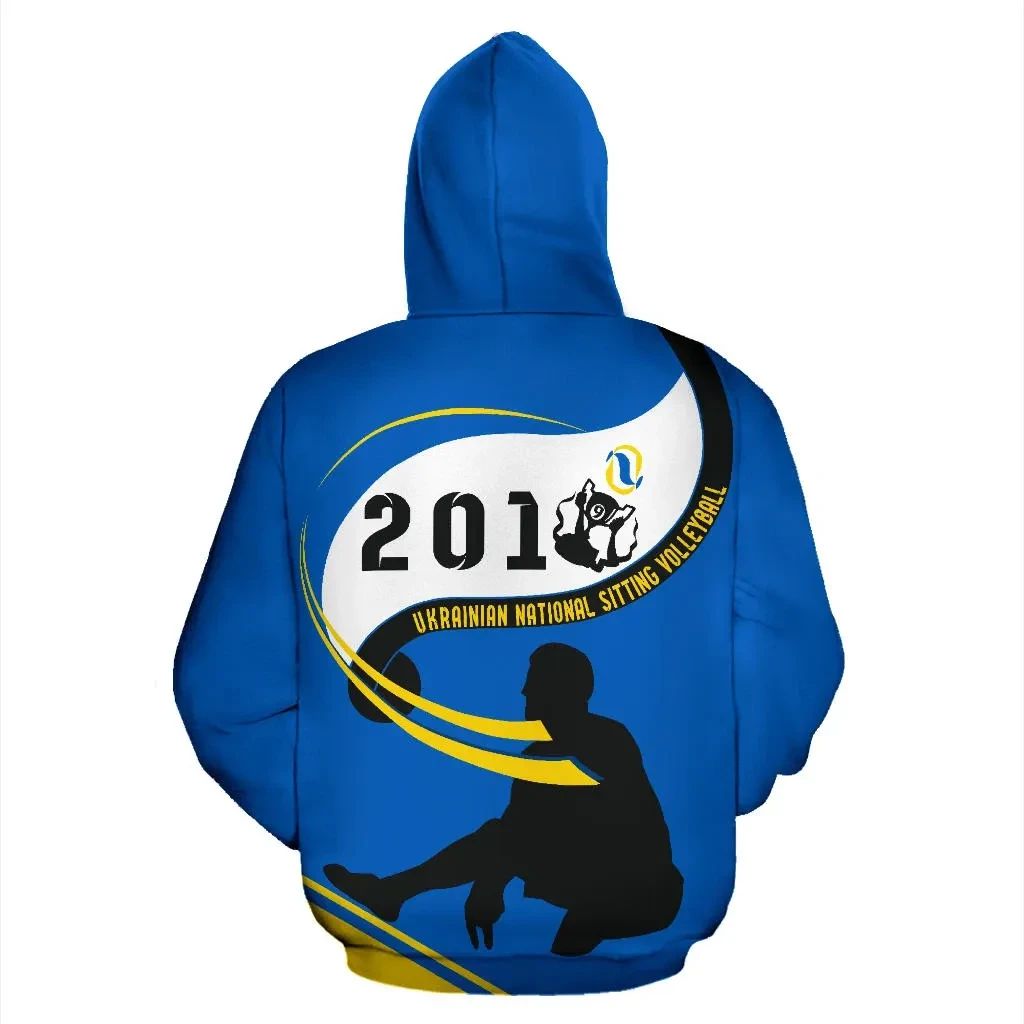 Ukraine Hoodie Sitting Volleyball Win 2019 RLT7 - Wonder Print Shop