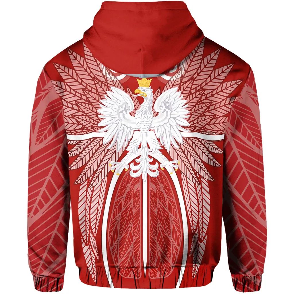 Poland Eagle Design Hoodie RLT7 - Wonder Print Shop