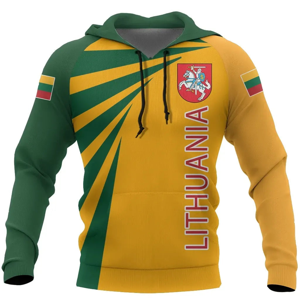 Lithuania Hoodie Coat Of Arms RLT6 - Wonder Print Shop
