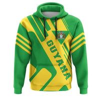 Guyana Hoodie Coat Of Arms Rockie RLT8 - Wonder Print Shop
