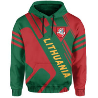 Lithuania Hoodie Coat Of Arms KT Rolster Style RLT6 - Wonder Print Shop