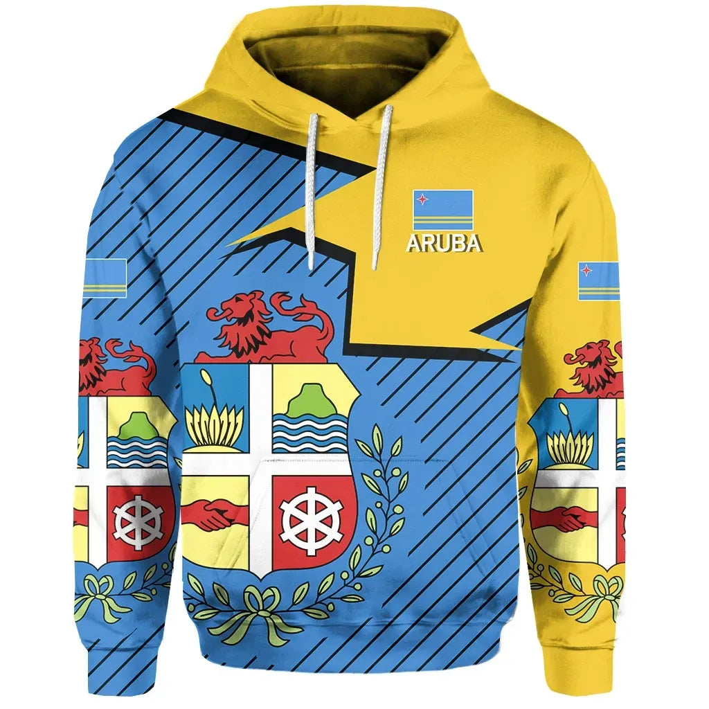 Aruba Hoodie HOME RLT7 - Wonder Print Shop
