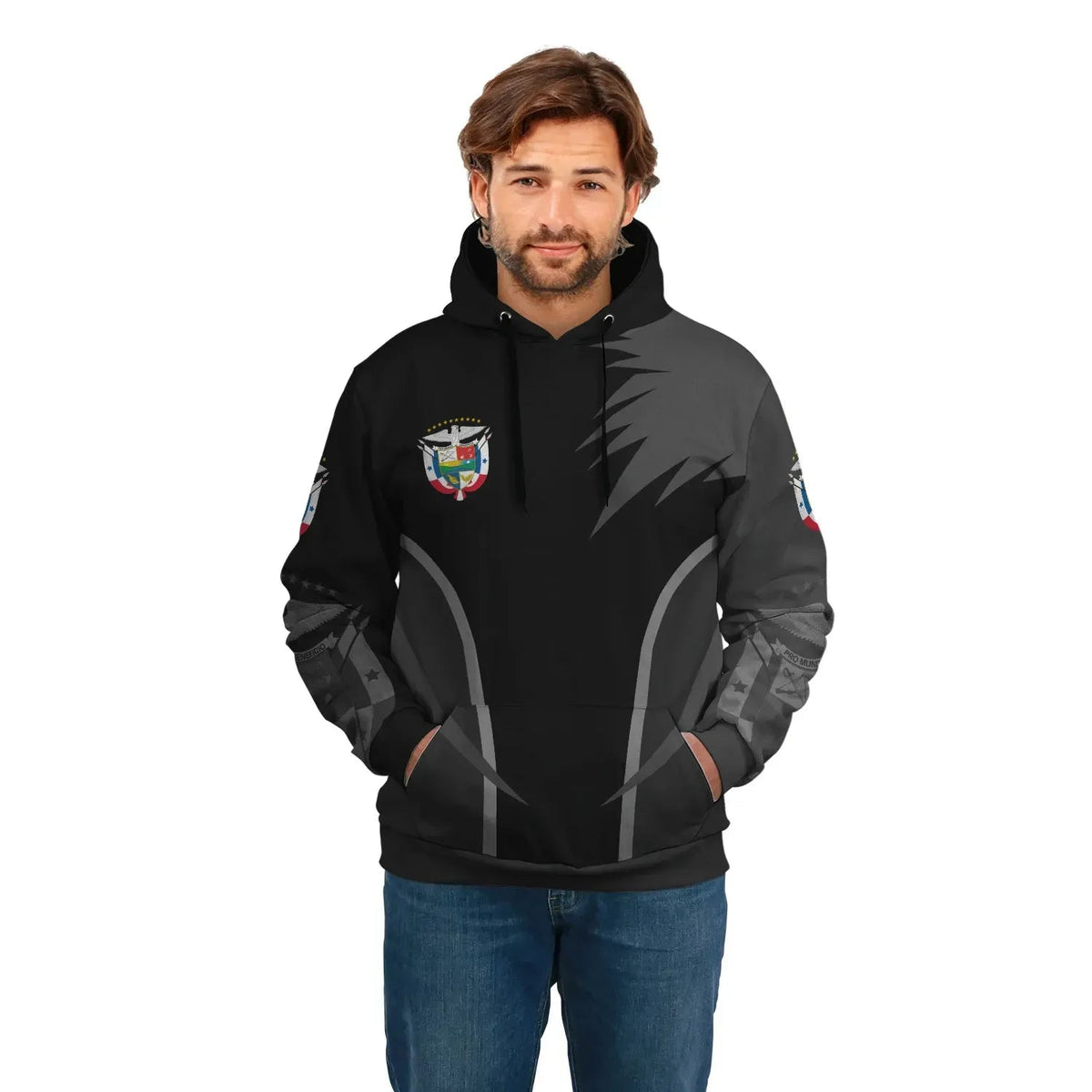 Panama Hoodie Womens/Mens RLT13 - Wonder Print Shop