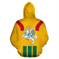 Lithuania Hoodie Vytis Flag Color Sports Style Ver.04 RLT6 - Wonder Print Shop