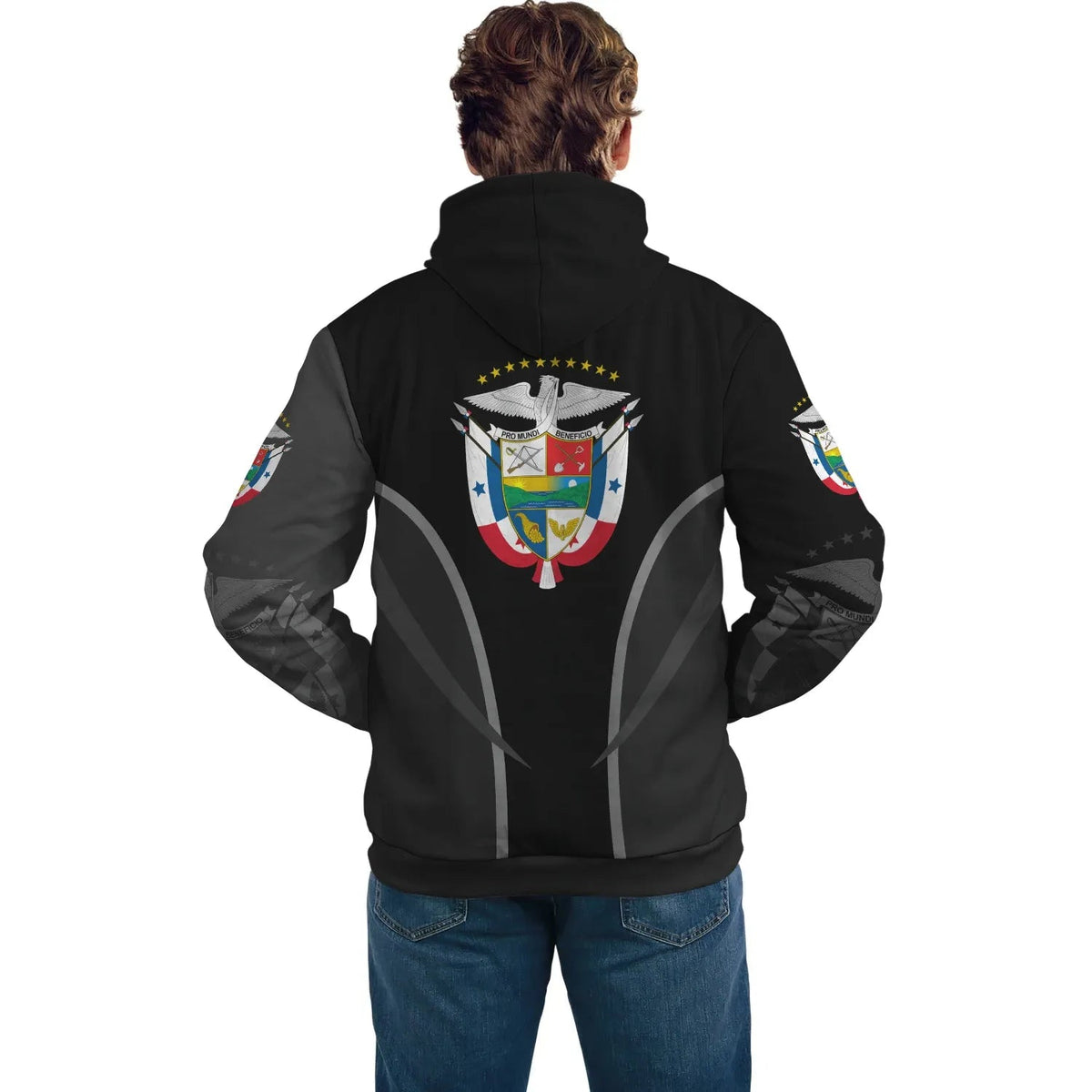 Panama Hoodie Womens/Mens RLT13 - Wonder Print Shop