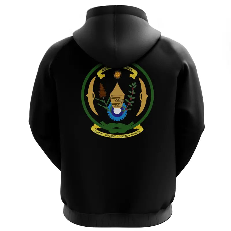 Rwanda Hoodie Heartbeat RLT12 - Wonder Print Shop