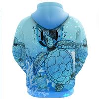 Panama Hoodie Ocean Life Womens/Mens RLT13 - Wonder Print Shop