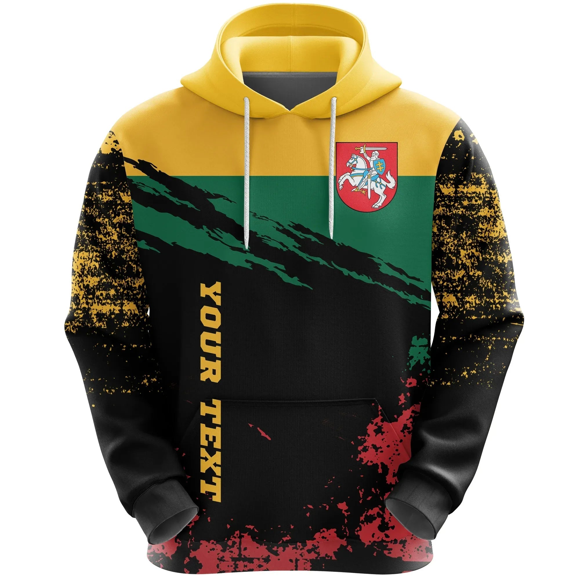 Lithuania Hoodie Customized RLT6 - Wonder Print Shop
