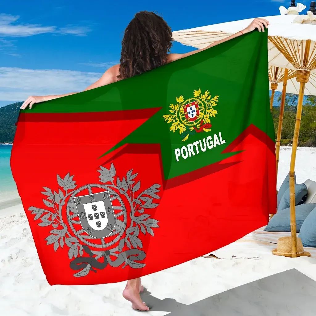 Portugal Sarong Coat Of Arms New Style RLT7 - Wonder Print Shop