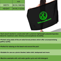 Costa Rica Sarong Turquoise RLT13 - Wonder Print Shop