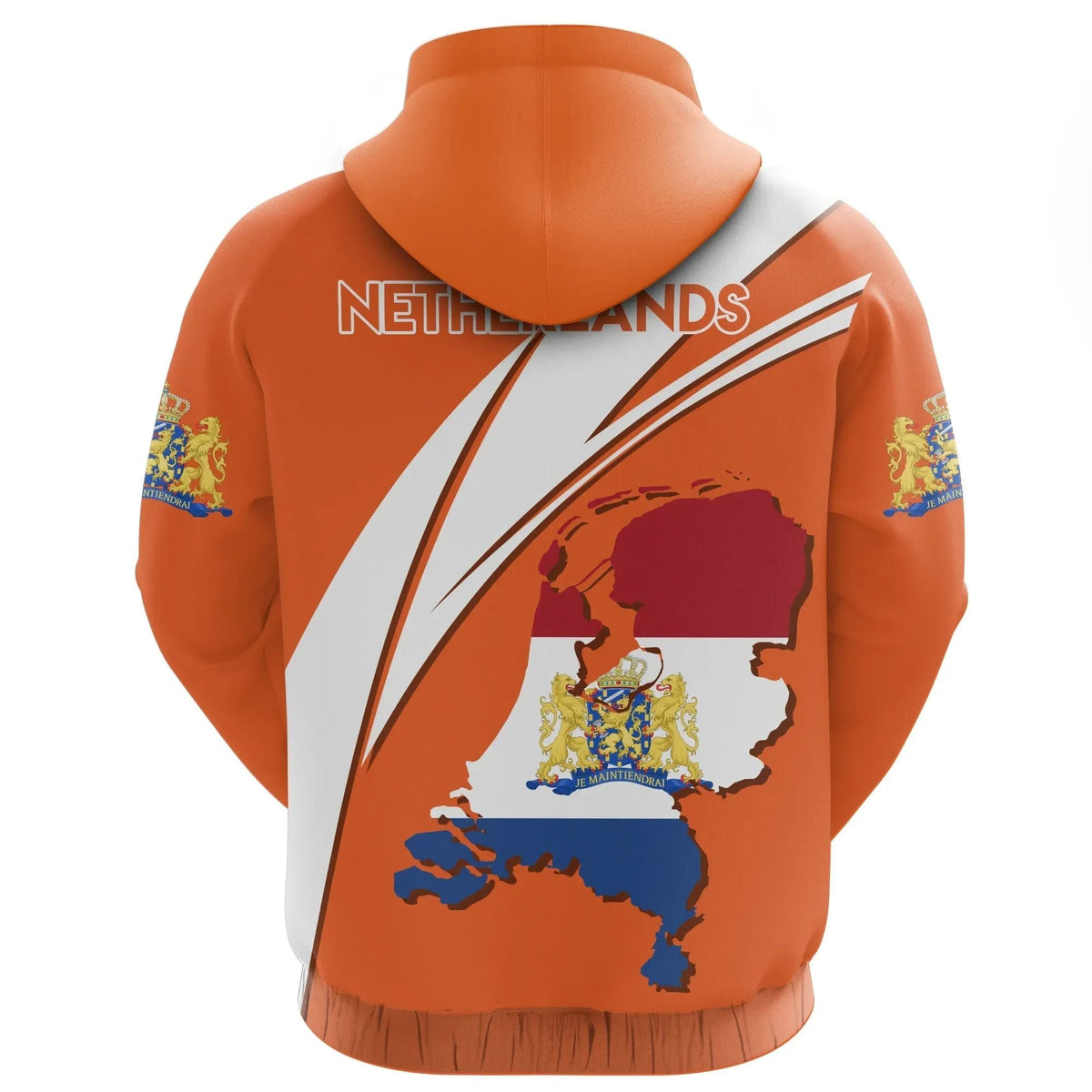 Netherlands Hoodie Netherlands Koningsdag Lion RLT7 - Wonder Print Shop