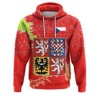 Czech Republic Christmas Coat Ofrms Hoodie X Style RLT13 - Wonder Print Shop