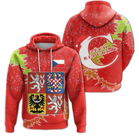 Czech Republic Christmas Coat Ofrms Hoodie X Style RLT13 - Wonder Print Shop