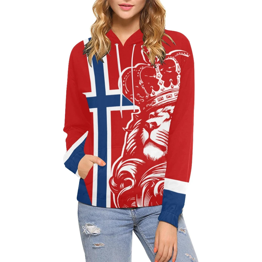 Norway Lion Hoodie RLT7 - Wonder Print Shop