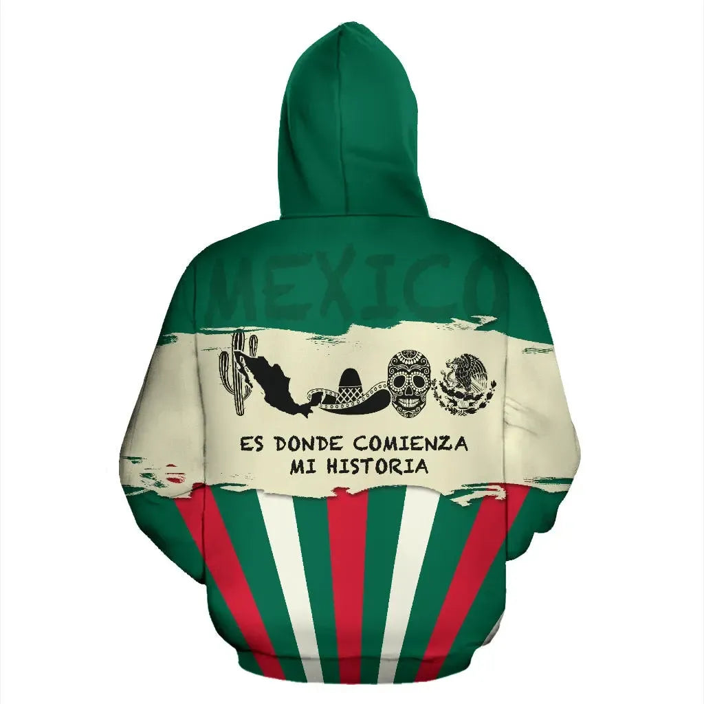 Mexico Its Where My Story Begins Hoodie RLT13 - Wonder Print Shop