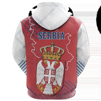 Serbia Mix Hoodie RLT7 - Wonder Print Shop