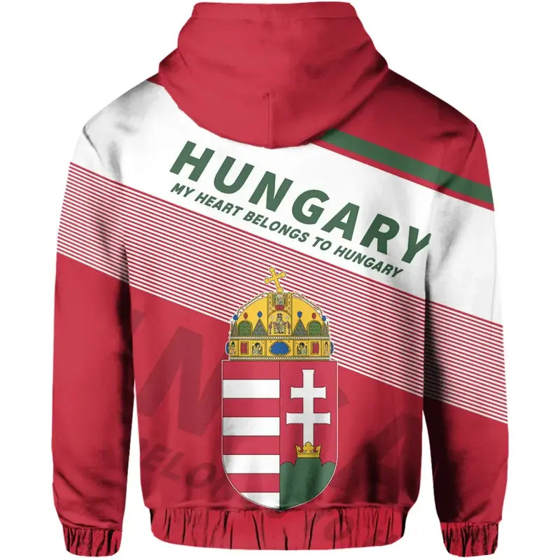 Hungary Flag Motto Hoodie Limited Style RLT8 - Wonder Print Shop