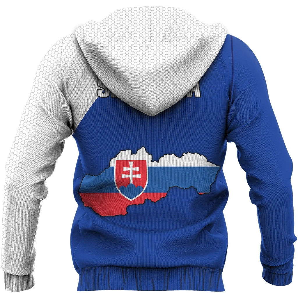 Slovakia Map Special Hoodie RLT13 - Wonder Print Shop