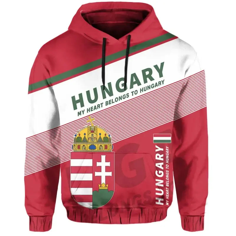 Hungary Flag Motto Hoodie Limited Style RLT8 - Wonder Print Shop